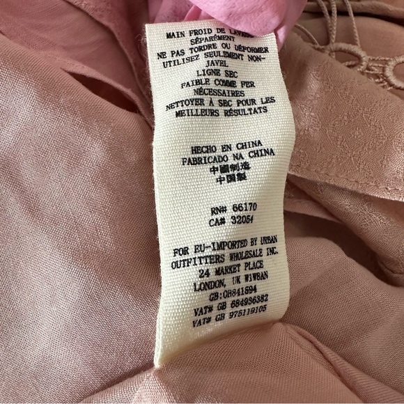 Free People Divine Mini Dress in Rose Whimsical Fairy   Women’s Dress Size 4 - Picture 12 of 12